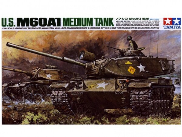 модель Американский танк M60A1 с одной фигурой (1:35)